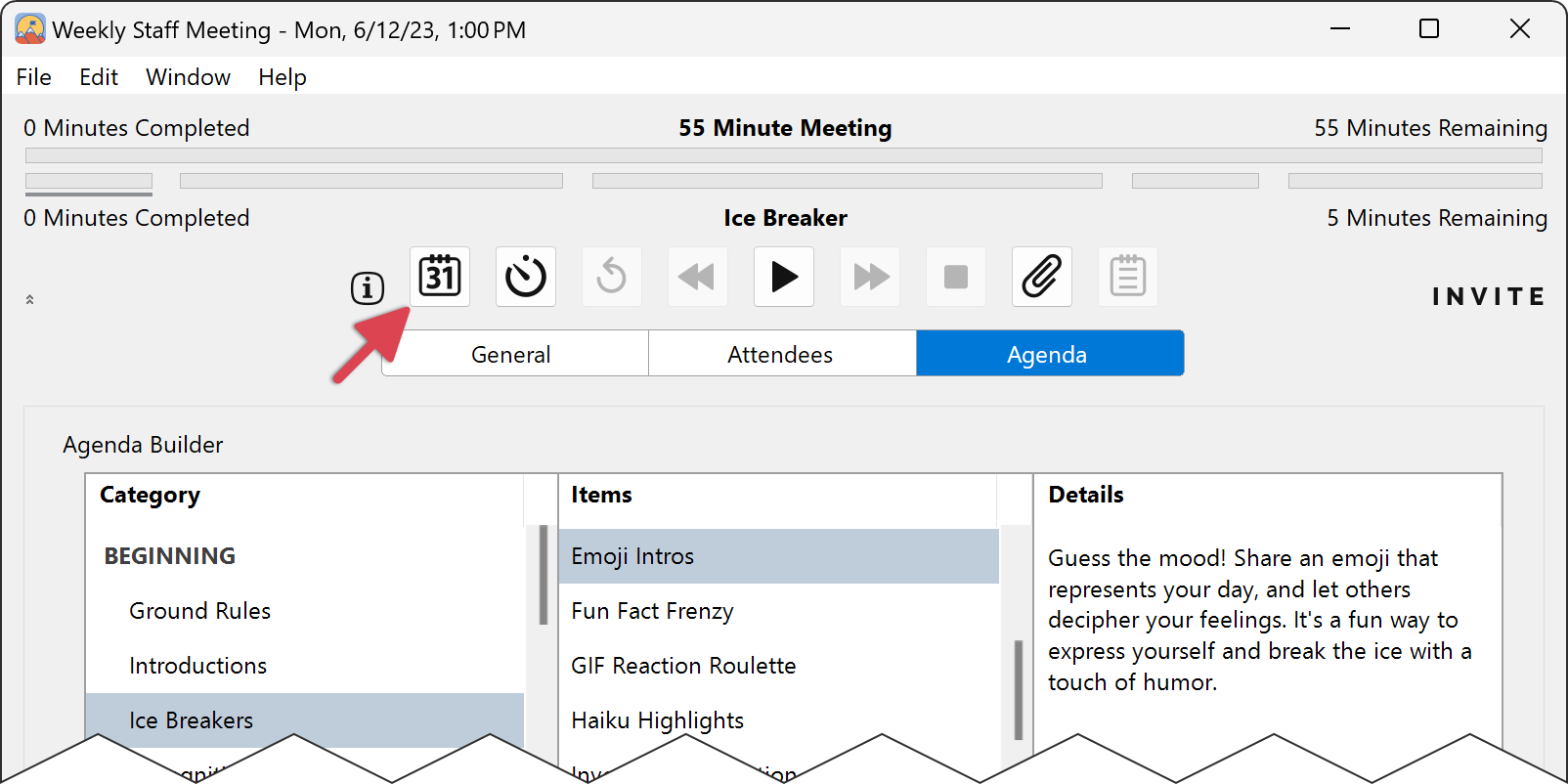 Summit Invitation Button